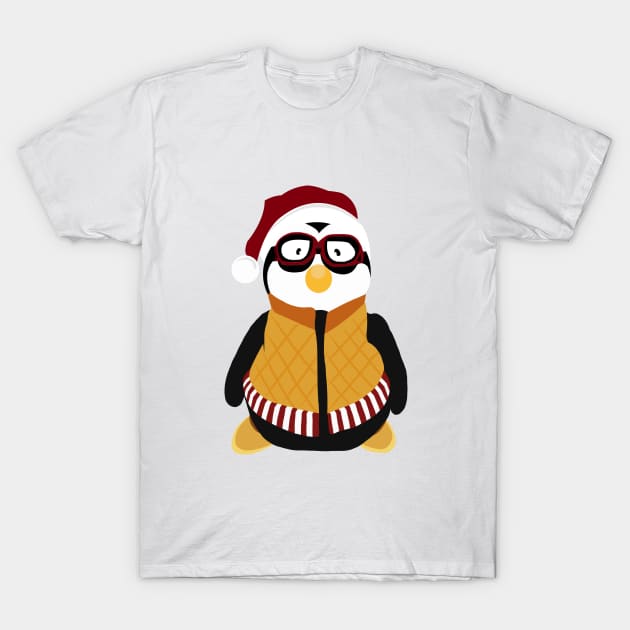 Hugsy Santa T-Shirt by behindthefriends